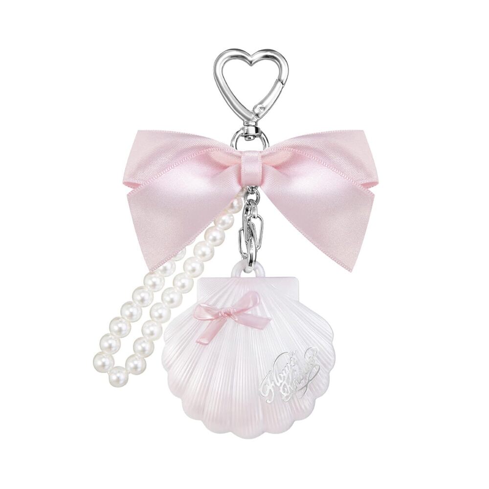 7997 Shell's Jewel Highlighter Balm,Cute Pink Bag Charms Keychain,Glitter